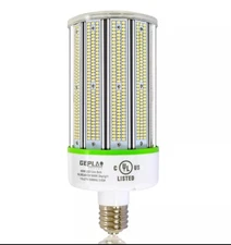 GEPLAD 400W LED Corn Bulb, E39-F 56000LM 5000K Daylight for St,shop,warehouse..