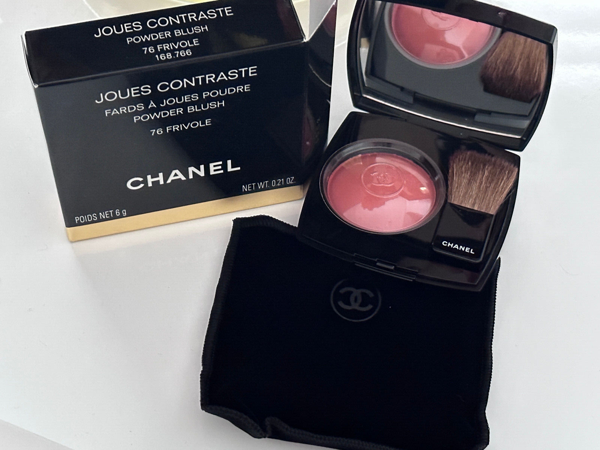 Chanel Joues Contraste Powder Blush 76 FRIVOLE | eBay