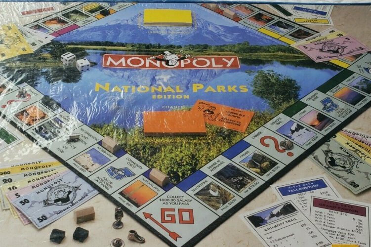 レア MONOPOLY National Parks Edition MONOPOLY – National Parks Special Edition | Diversity In Toys
