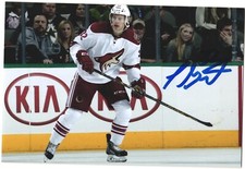 Tyler Gaudet Autographed 4x6 Color Photo Arizona Coyotes #32 White B