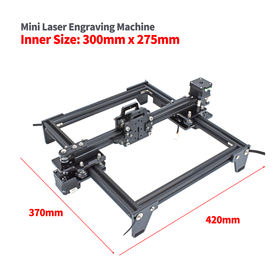 Laser Engraver Cutter Frame for 40/80W CNC Wood Cutting Engraving ...