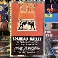 Spandau Ballet - The Singles Collection 1985 Cassette New Romantic British Pop