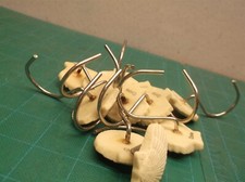 12 shell shower curtin hooks