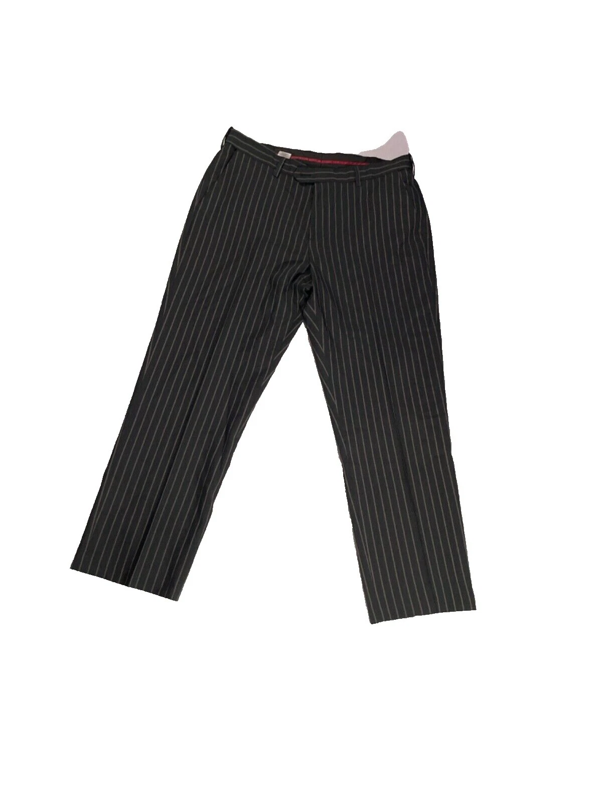 Pantalones de Poliéster Negro Basic Editions para hombres