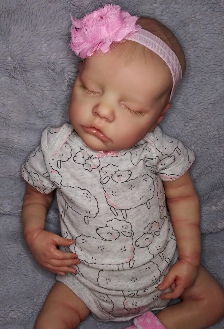 Reborn Baby Twin B - 17" Bonnie Brown Sculpt Authentic w/ COA ~ Custom Order ~ 