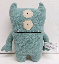 2005 Ugly Doll Bop n Beep 8" Blue  Green Plush Stuffed Animal 2 Sided