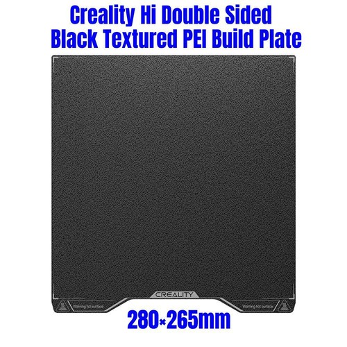 Creality Hi Double Sided Textured PEI Build Plate 280×265mm Strong Adhesion