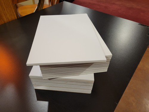 Memo Note Writing Pads 5.5 X 8.5, 20 Blank Scratch Pads, 50 per pad, 1000 Sheets - Picture 1 of 2