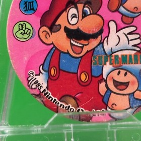 Mario Vintage Famicom Card Nintendo 1985 Super Mario Bros Japan NES 1.8 Inch