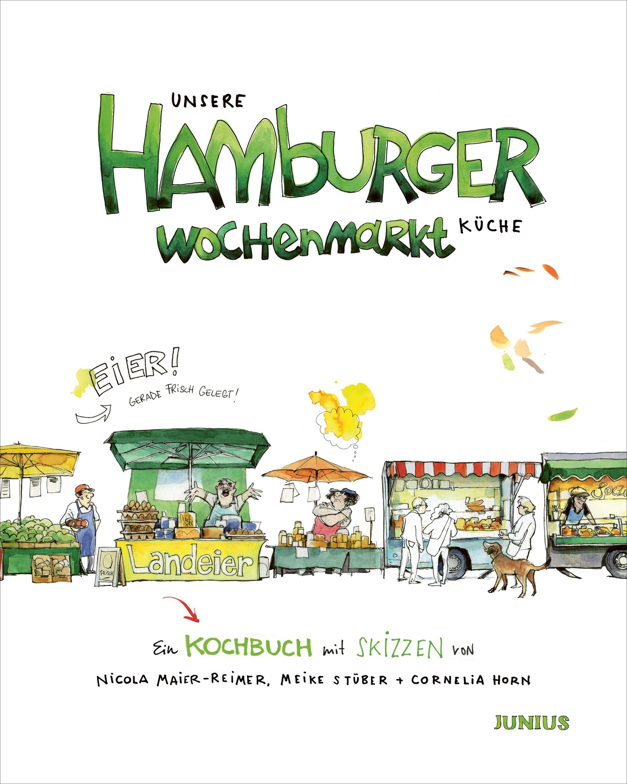 Thumbnail - Nicola Maier-reimer (u. A.) | Unsere Hamburger Wochenmarkt-küche |