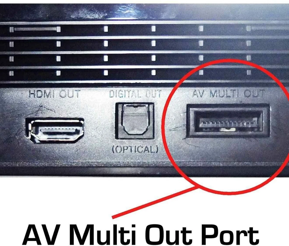 1.8m Component YPbPr AV Audio Video TV Cable for Sony PS2 & PS3 PlayStation 2 3 - Image 2 of 4