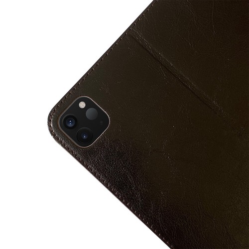 Funda de Cuero iPad Pro 11" 2da Generación - Cuero de Vaca Genuino - Porta Lápices - Imagen 10 de 10