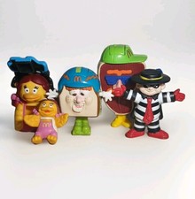 Vintage McDonald  s Happy Meal Toy LOT Fast Food Promotional Toys Mixed 80s 90s