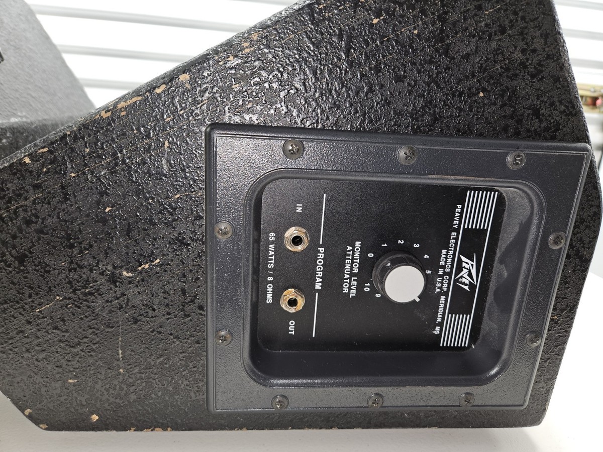 Peavey 112M 65 Watt Floor Monitor Stage Speaker for sale online | eBay