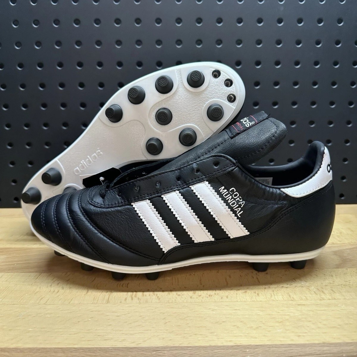 Adidas Copa Mundial Leather Soccer Cleats Black Made In  display picture 1