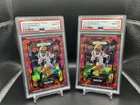 Jayden Daniels (2) 2024 Panini Prizm Draft Picks Red Ice PSA 10 RC COMMANDERS