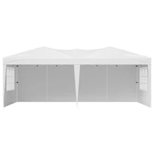 Pop Up Canopy 10 x 20 FT Pop Up Gazebo Tent with 3 Sidewalls & 2 Windows