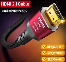 8K/10K HDMI 2.1 CABLE 48GBPS ULTRA HIGH SPEED CABLE COMPATIBLE WITH PS5 PS4 XBOX