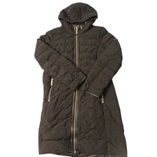 Michael Kors Jacket Hooded Ultra Light Down Puffer Quilted Coat Women  s PXS