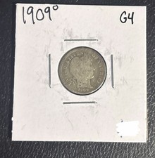 Key Date 1909-O Barber Dime Silver 10C Good