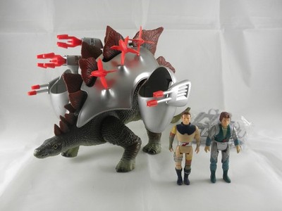 Tyco Dino-Riders Valorian Stegosaurus mit Tark und Proto
