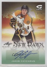 2016 Leaf Genesis New Dawn Green 3/10 Jakob Chychrun #ND-JC1 Auto 2o7