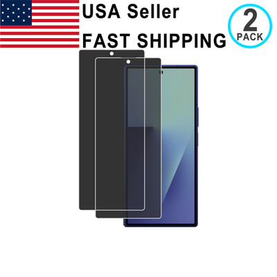 2PK Hydrogel Privacy For Samsung Z Flip3 4 5 6 7 FE Fold 3 4 5 6 7 8 Ultra