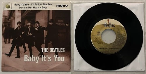 The Beatles~Baby It’s You/I’ll Follow the Sun/Boys+1/EP-Mint Vinyl/NM+Pic Sleeve