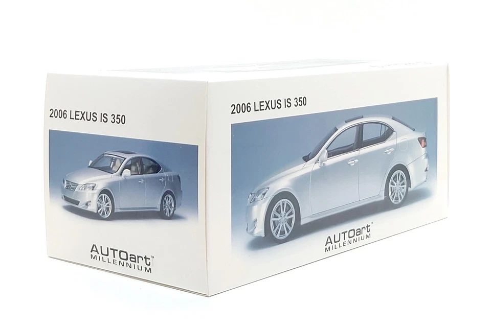 AUTOart 1:18 Lexus IS350 in Tungsten Pearl Metallic - Image 2 of 4