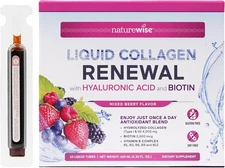 Hydrolyzed Liquid Collagen for Women & Men 4000mg - High 10 Tubes 