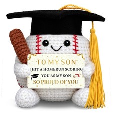Baseball Crochet Doll Graduation Gifts for Son Boy 2026 Boys Graduation Gift...
