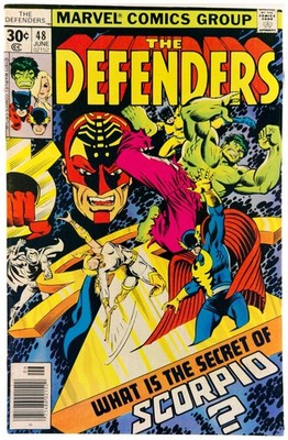Defenders #48 1977 Marvel Comics FN/VF Comic Book Newsstand