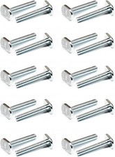 USA Made T-Slot Bolts 1/4  -20 Thread Size T-Bolts, 20 Pack 1.5" 