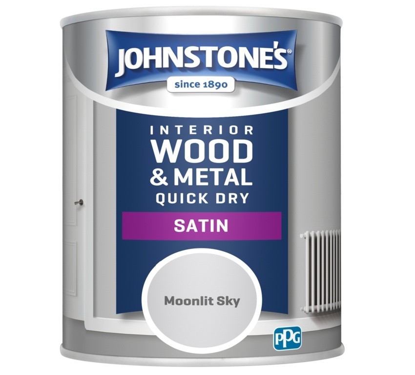 (Moonlit Sky) Johnstones One Coat Quick Dry Satin Paint - Colours 5010426777894 - Image 2