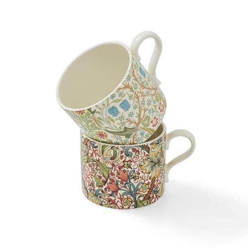 Morris & Co 12oz Coffee Mug with Handle - Blackthorn & Lily (Set of 2) 12oz each - Picture 2 of 6