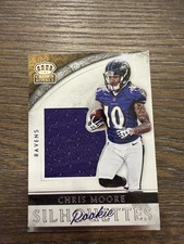 2016 Panini Crown Royale #19 Chris Moore Jumbo Rookie Silhouettes Jerseys