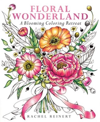 Floral Wonderland: A Blooming Coloring Retreat (Paperback or Softback)