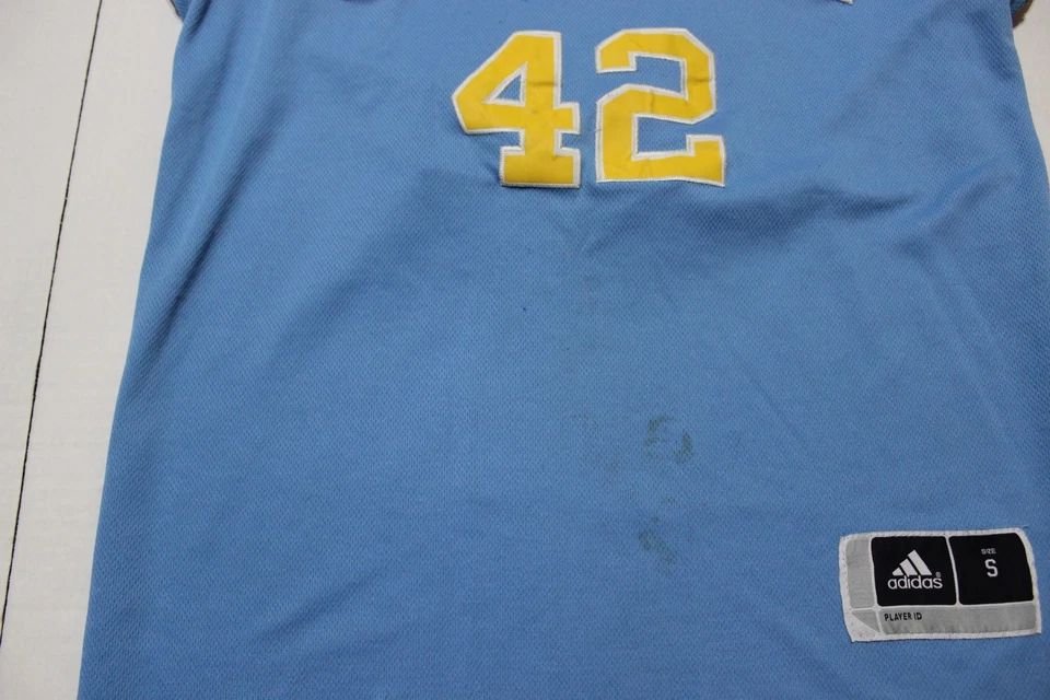 Kevin Love #42 UCLA Bruins Addias NCAA Basketball Blue Jersey Mens Size Small - Image 3 of 4