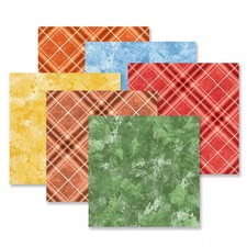 Creative Memories Grateful Harvest Tone on Tone Paper Pack 12/pk 