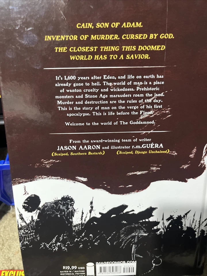 THE GODDAMNED VOL #1 OVERSIZED EDITION HARDCOVER Image Fantasy Comics HC - Image 2 of 2