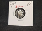 2001 s silver proof roosevelt dime