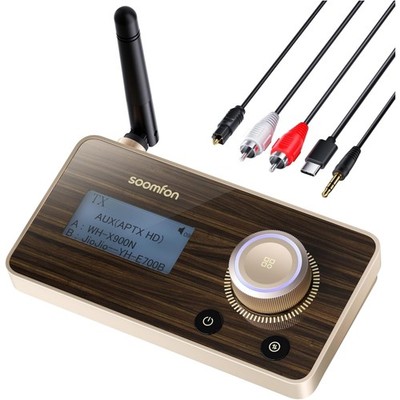 Bluetooth 5.2 Adapter aptX Low Latency High Fidelity TV Stereo
