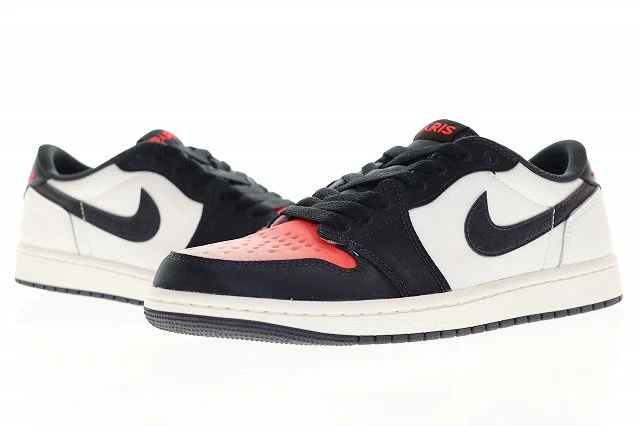 NIKE Uomo 8.5US Psg Air Jordan 1 Retro Low Og Sail Off Noir Hf8828 100 Paris Sa