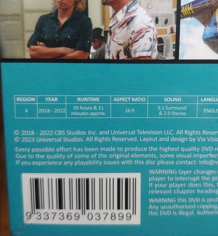 Magnum P.I. Seasons 1-4 DVD Box Set Brand New Sealed *REGION 4 AUSTRALIA IMPORT* - Image 3 of 4