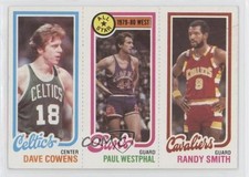 1980-81 Topps Dave Cowens Paul Westphal Randy Smith #59-16-36 HOF 0nr3