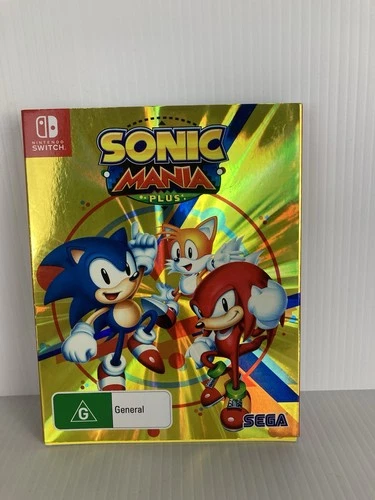 Sonic Mania Plus - Nintendo Switch inc Artbook - Free Post