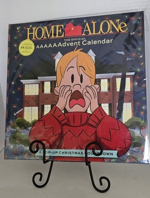 Home Alone Pop Up Advent Calendar New Sealed, Tree, 25 Ornaments And Booklet