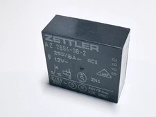 AZ2694-08-2 ZETTLER Flat PCB Power Relay 12VDC SPDT 8A 5-Pin