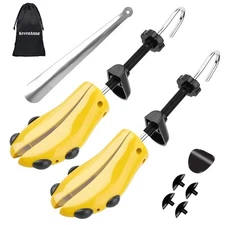 Shoe Stretcher with Shoe Horn and Carrying Bag Stretch Width and Length Pair ...