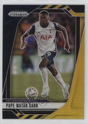 2024-25 Panini Prizm Premier League Black Gold 5/8 Pape Matar Sarr #71 2a5